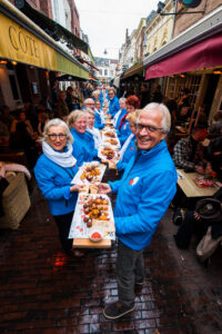 Blauwe Engelen tijdens We Are Food jaar