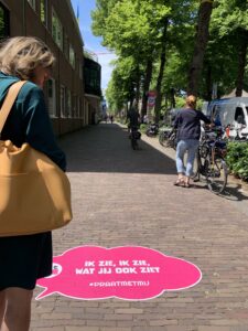 Art in Oisterwijk vloersticker